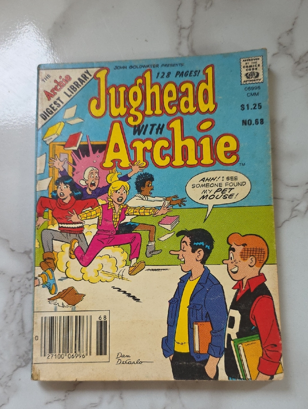 Jughead with Archie Digest Issue #68 Paperback 1985 Comic Book